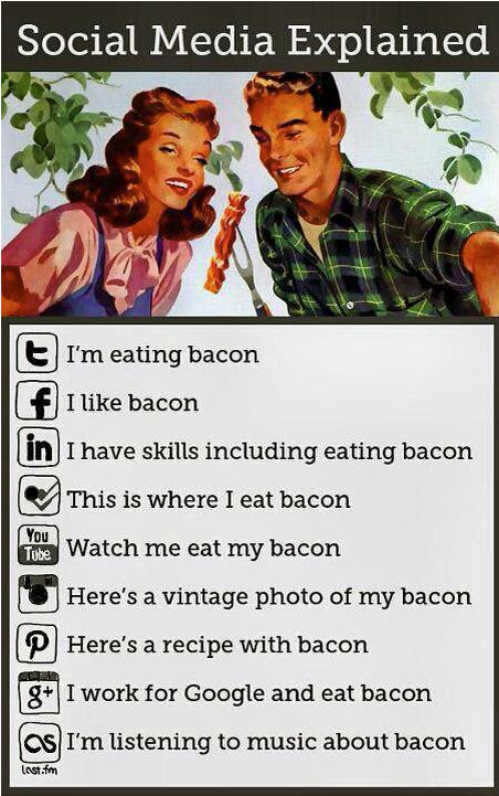 Social Media Bacon